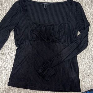 Black Long Sleeve Blouse